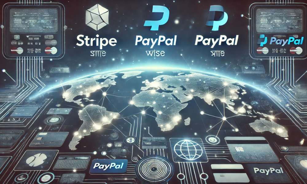 আন্তর্জাতিক গেটওয়ে Stripe PayPal Wise ইন্টিগ্রেশন
