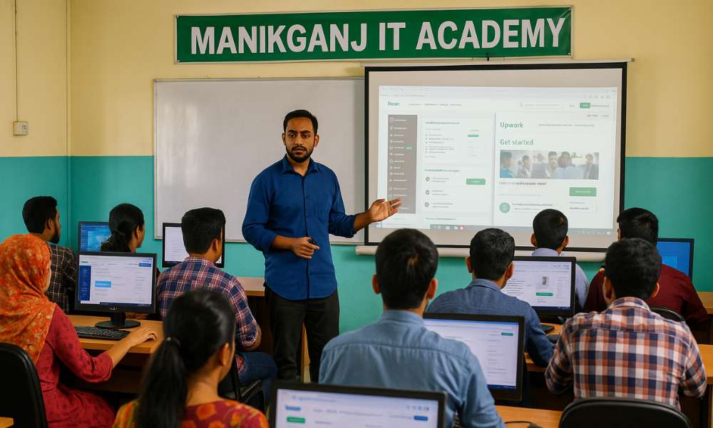 মানিকগঞ্জে ফ্রিল্যান্সিং শেখার কোর্স অনলাইন