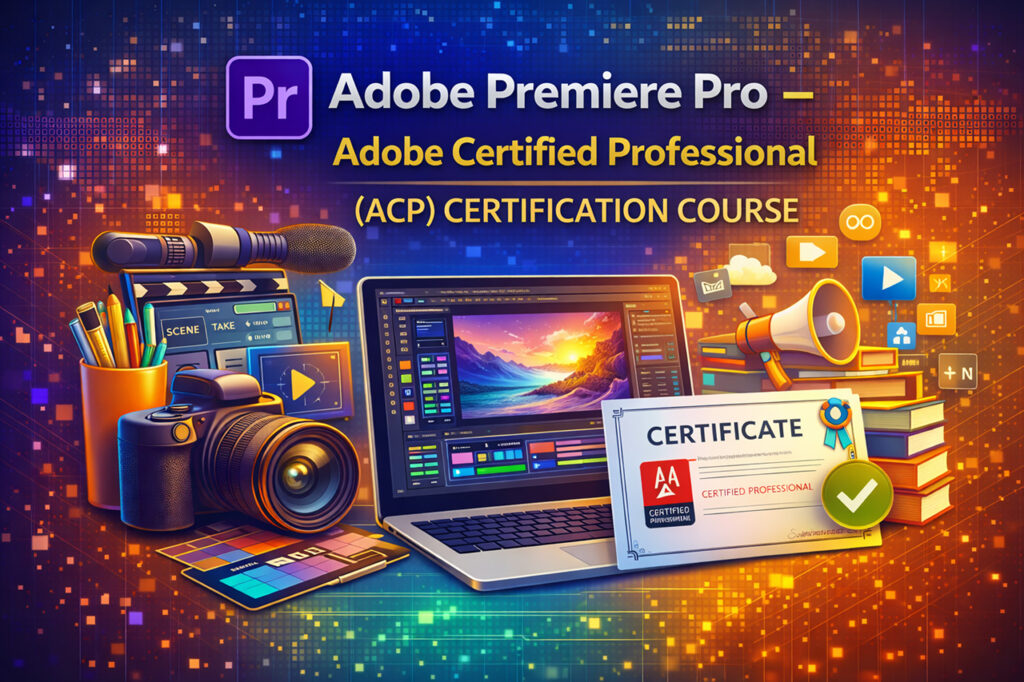 Adobe Premiere Pro – Adobe Certified Professional (ACP) Certification Course